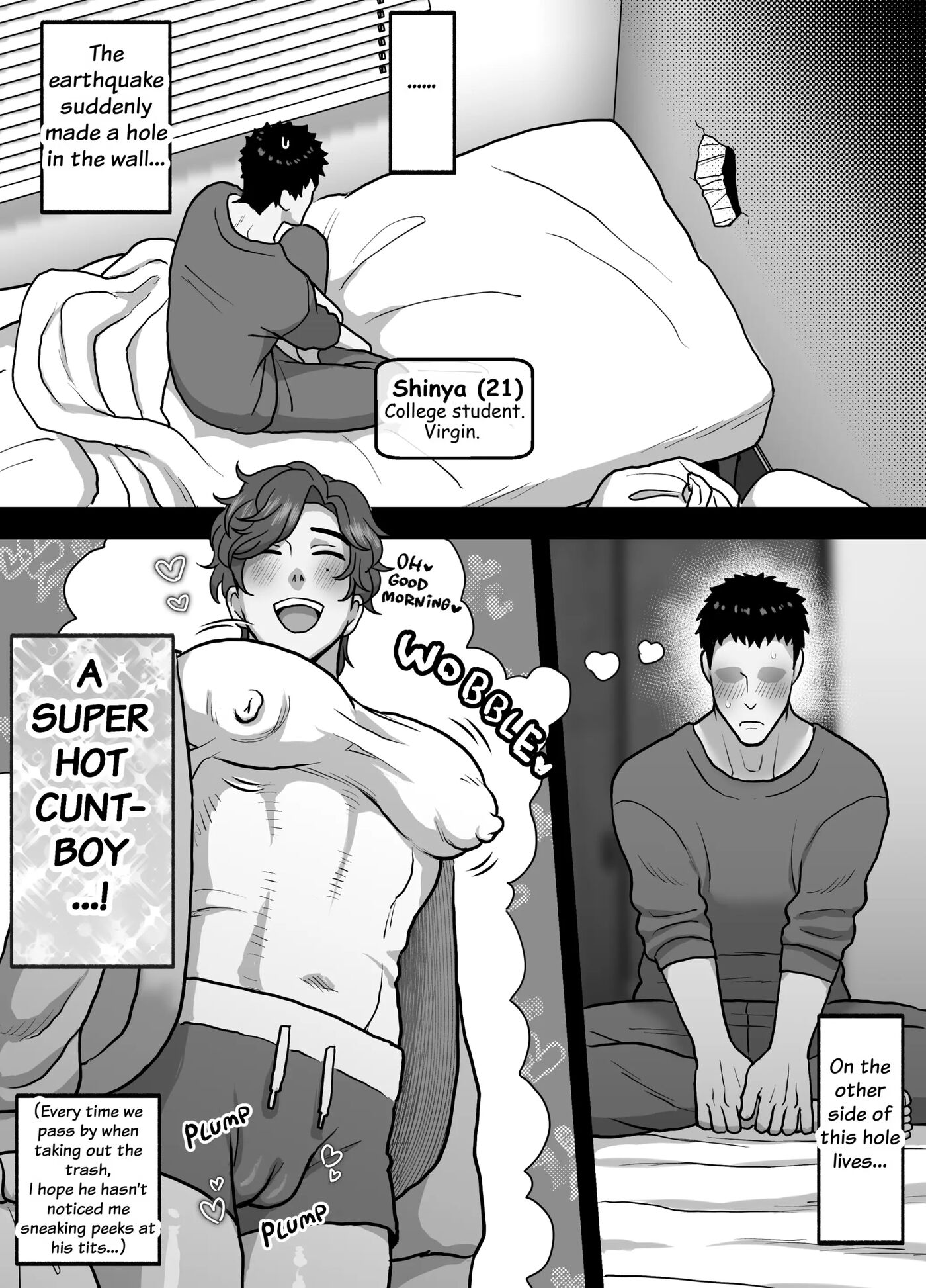 Gloryhole Sex With The Cuntboy Neighbor [yaoi] Chapter 1000 Page 6